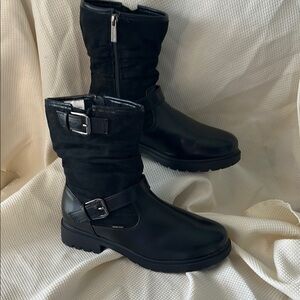 Muk Luks Mid Rise Slouch Boots - NEW!
